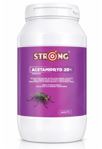 STRONG ACETAMIPRYD 20% 1kg środek do malowania na muchy